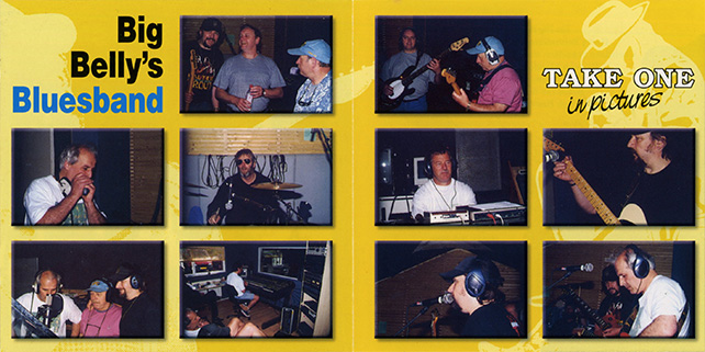 Big Belly's Bluesband CD take one cover in
